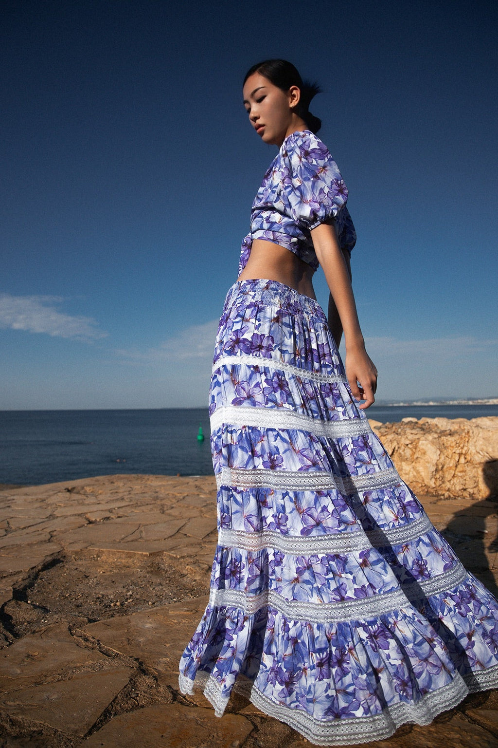 Falda Thea - Viola