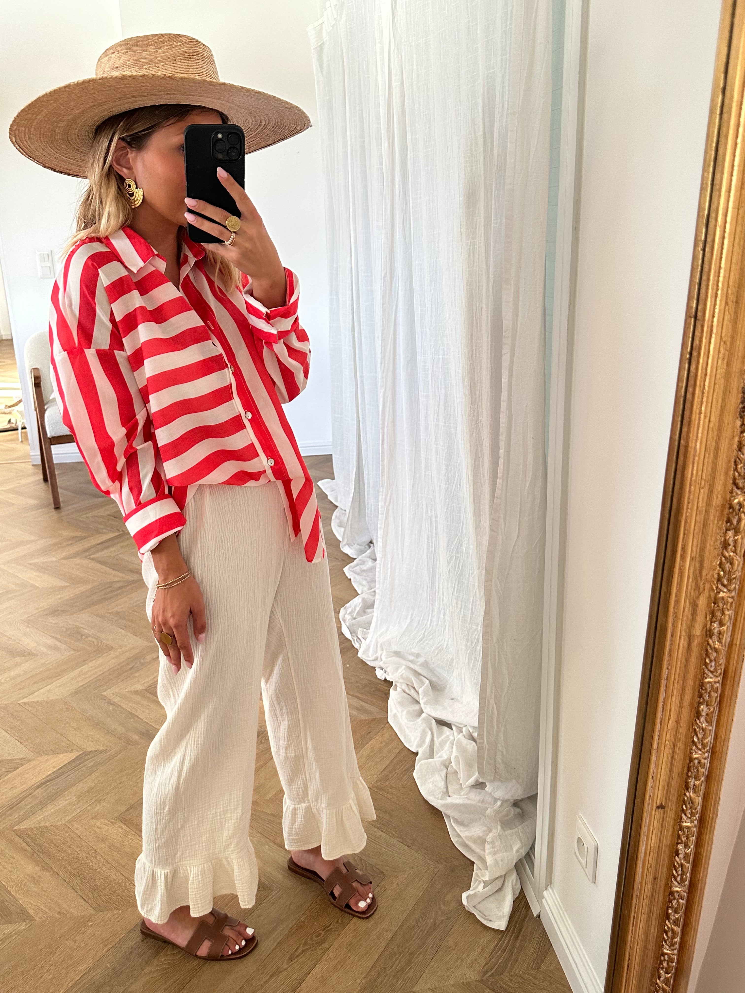 Pantalón Palma Crema
