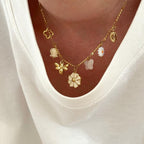 Collar de acero "Eloria"-Collares-Instants Plaisirs • Joyas-Instants Plaisirs | Joyas