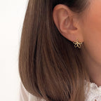 Boucles D'Oreilles Eline - Acier