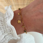 Pulsera “Turtle” acero verde-Pulsera-Instants Plaisirs | Joyas-Placeres instantáneos | Joyas