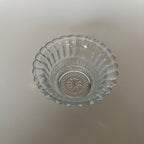 Coupelle En Verre Sicelé Vintage