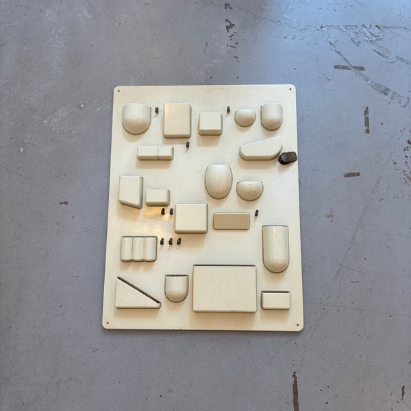 Panel De Organizador Uten.Silo Ii De Dorothé Becker, 1969