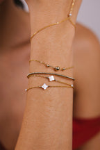 Pulsera-Collar Swan - Nácar