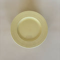 Lot De 9 Asiettes À Dessert Jaune Vintage