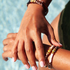 Pulseras Mini Léo - Mix White