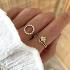 Bague "Adam" Plaqué Or