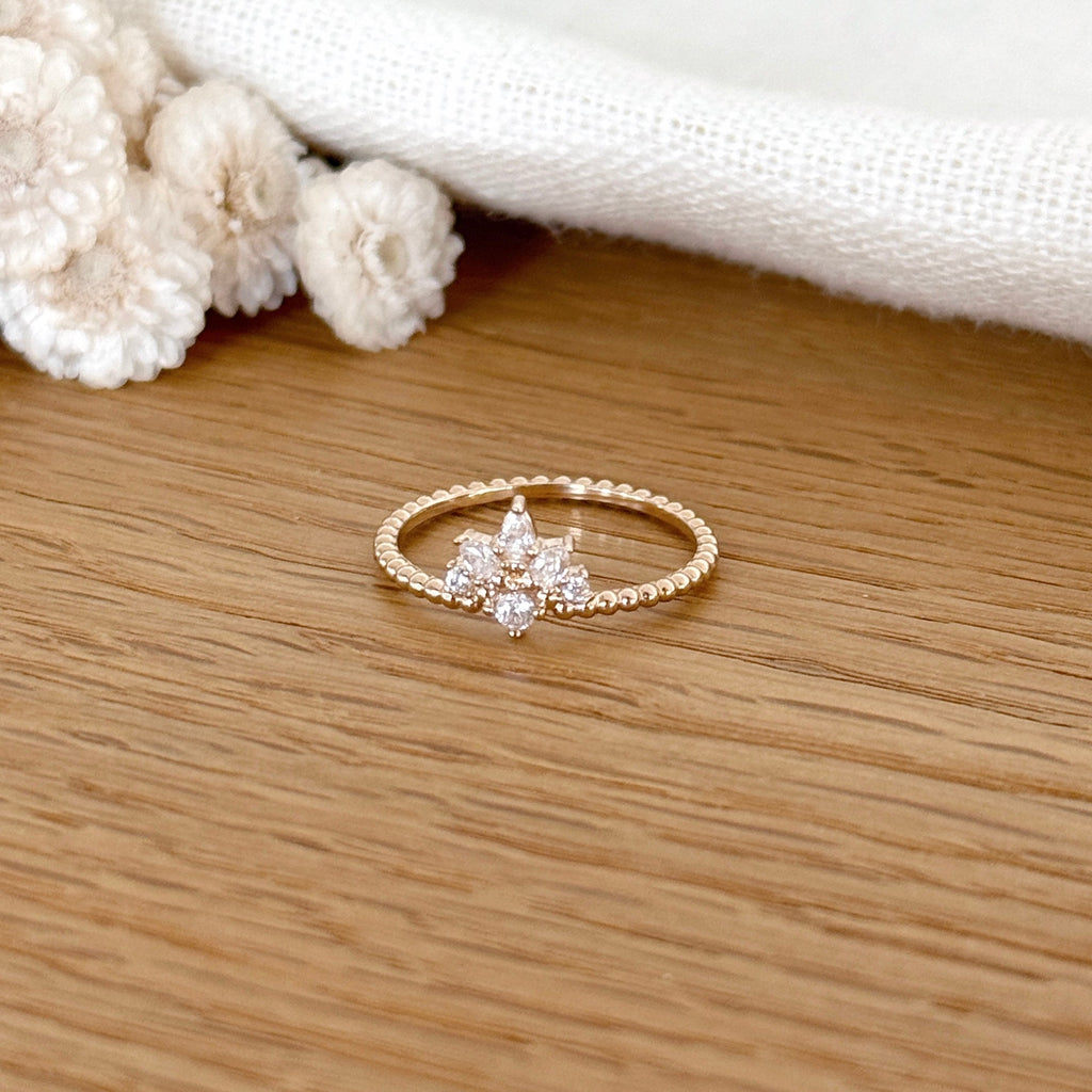 Bague "Adam" Plaqué Or