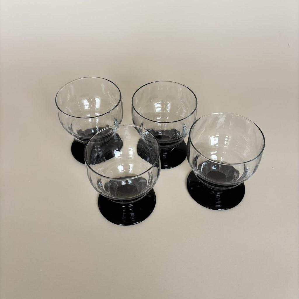 4 Verres Pieds Noirs