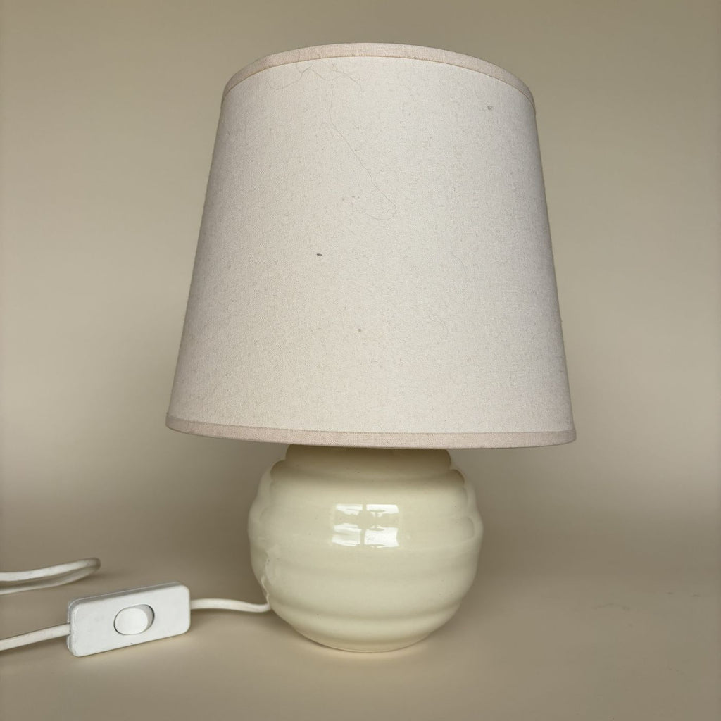 Pieds Lampe Boule Beige