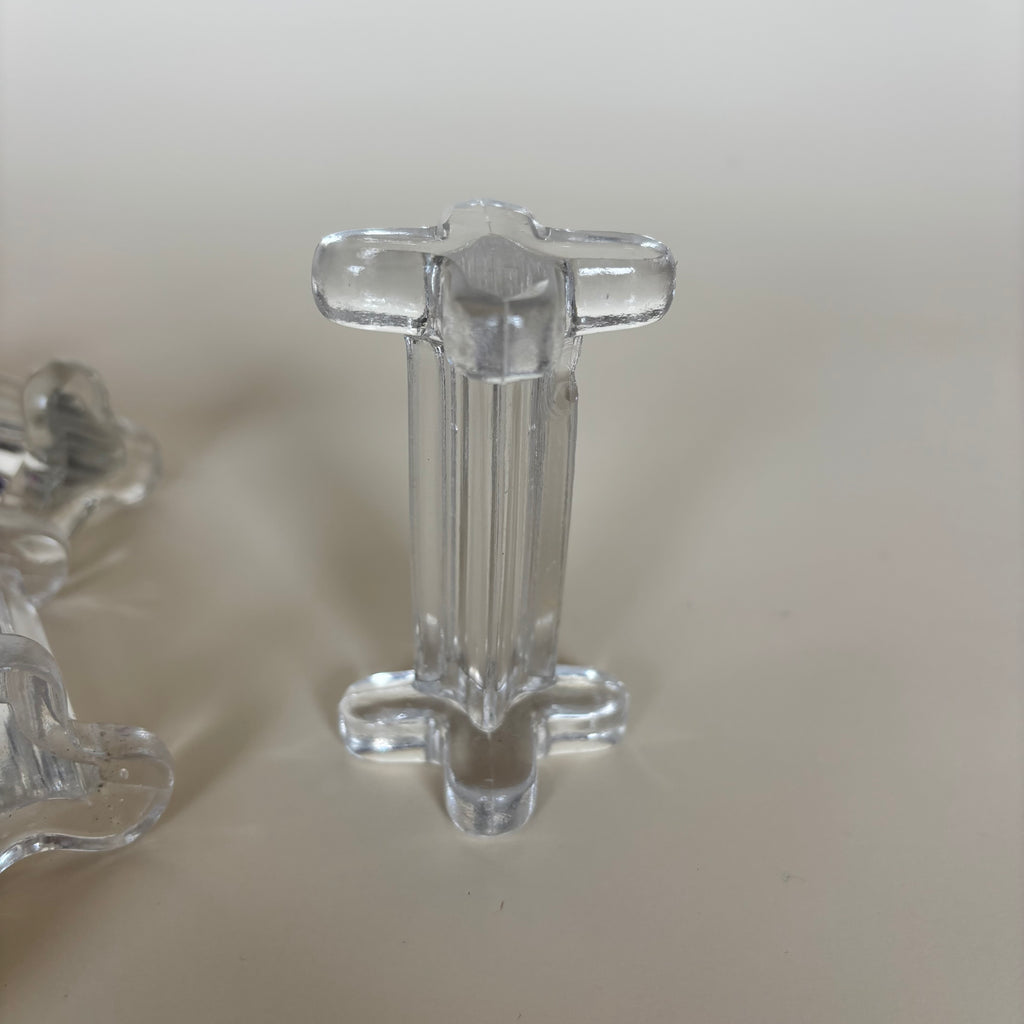 Lot De 12 Porte-Couteaux En Verre