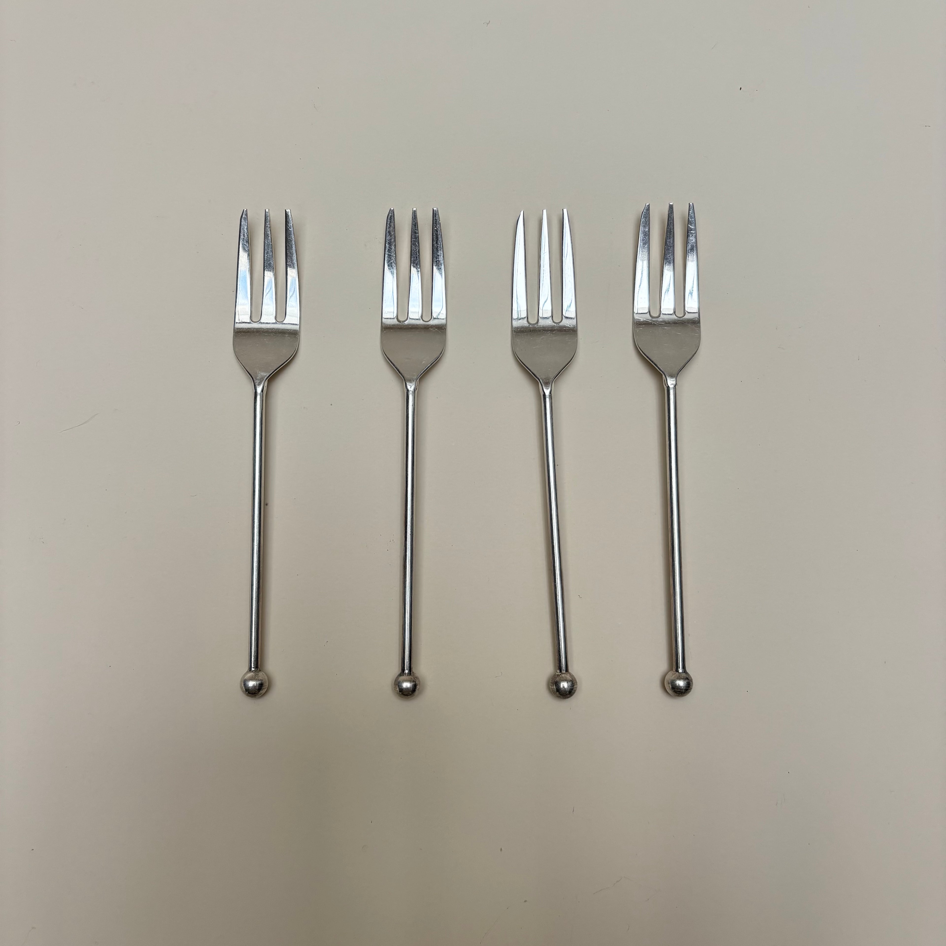 Set Of 4 Dessert Forks