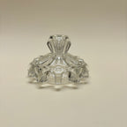 Portavelas De Cristal Vintage