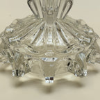 Portavelas De Cristal Vintage