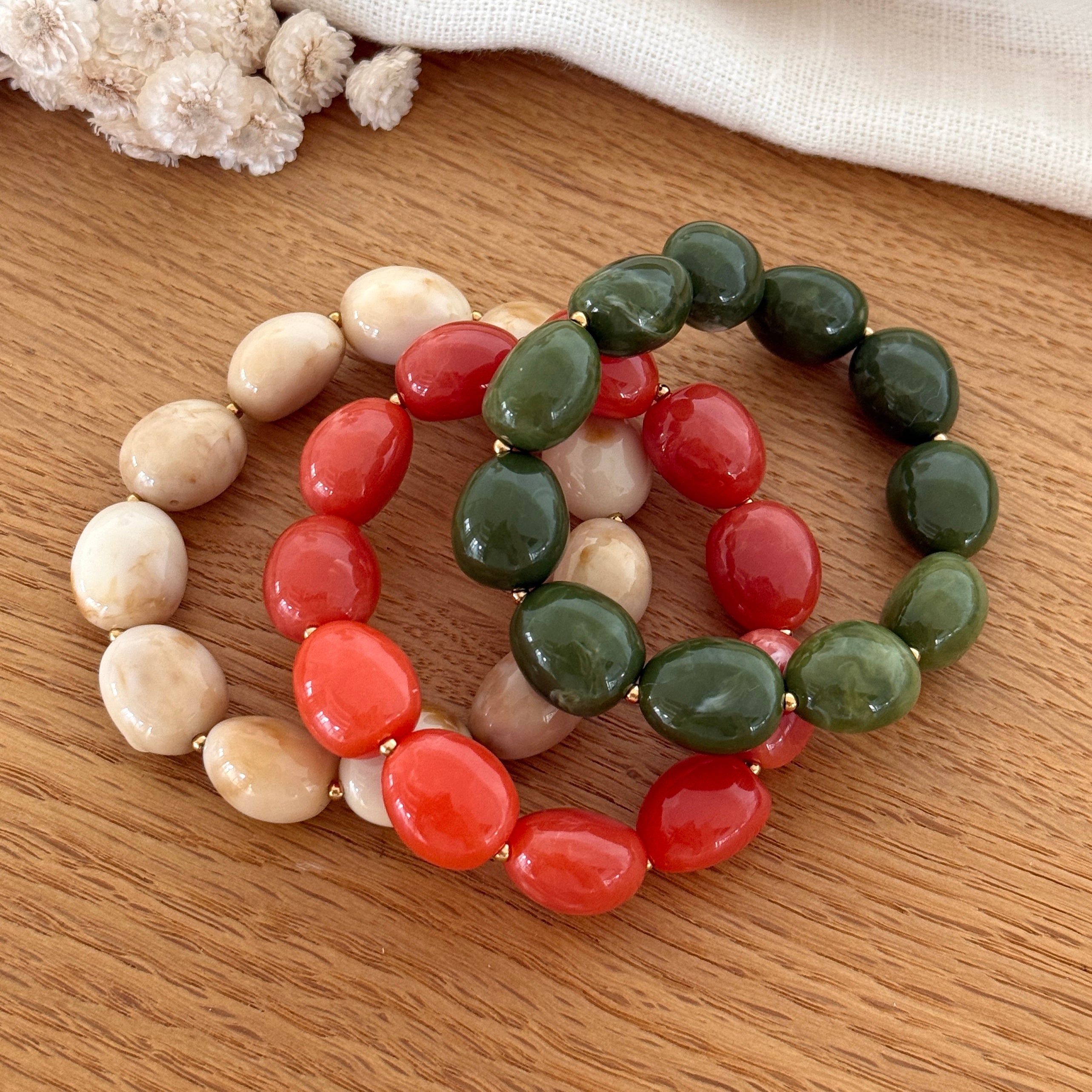 Pulsera de resina “Clara”