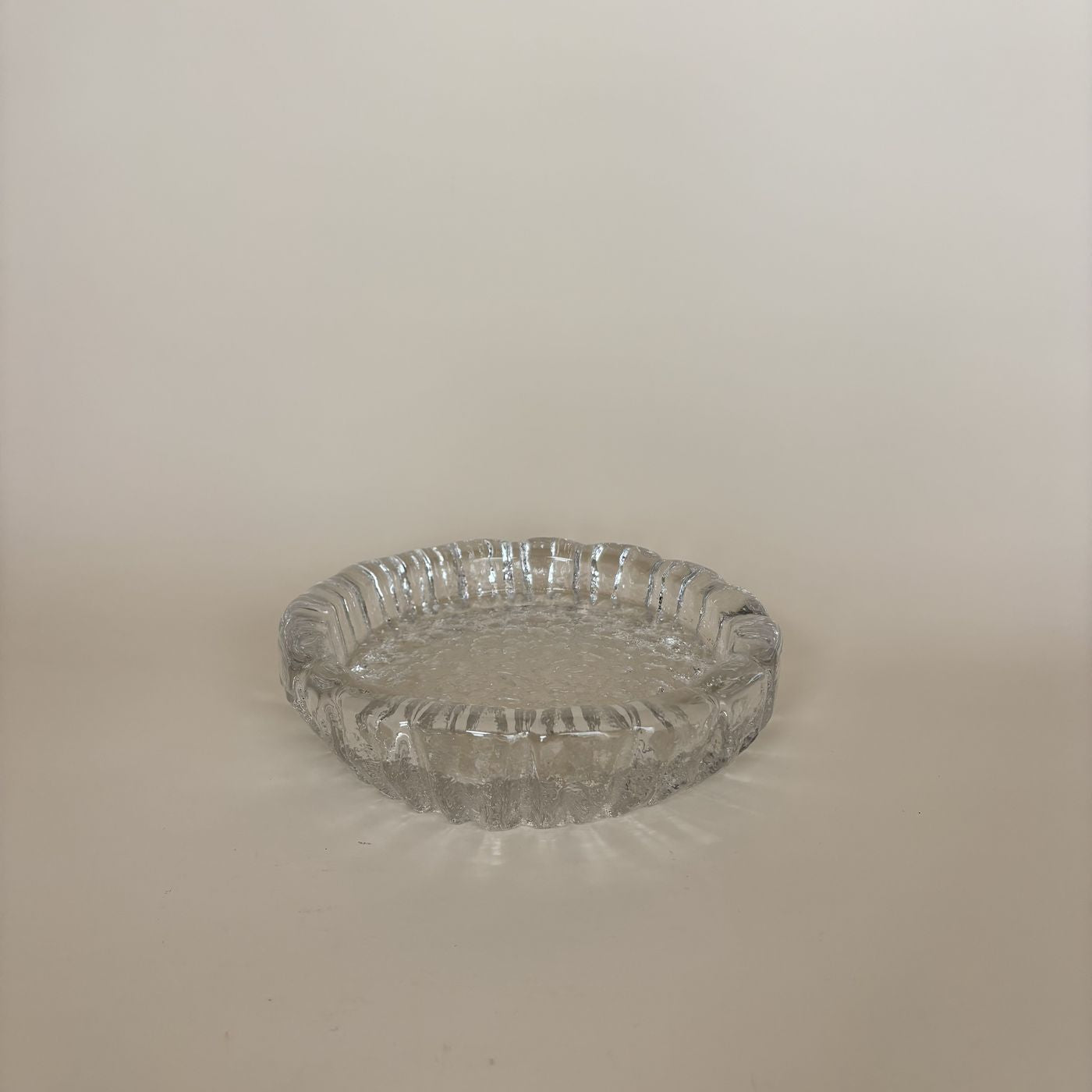 Large Glass Trinket Dish