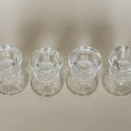 Ensemble De 4 Bougeoir En Verre