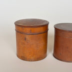 Lot De 3 Boites En Bois Vintage
