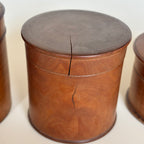 Lot De 3 Boites En Bois Vintage