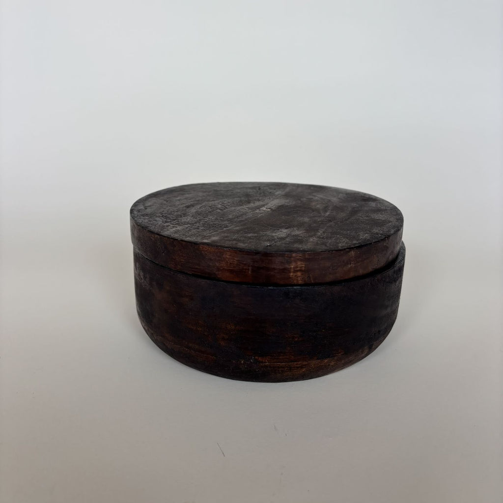 Circular Wooden Box