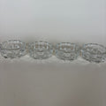Set Of 4 Glass Candle Holders
