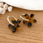 Pendientes Aros Acero Leopardo “Maria”