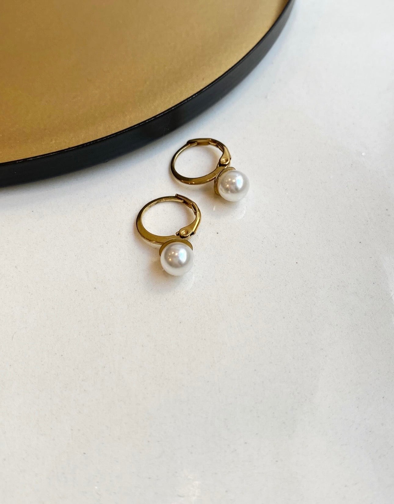 Edith hoop earrings