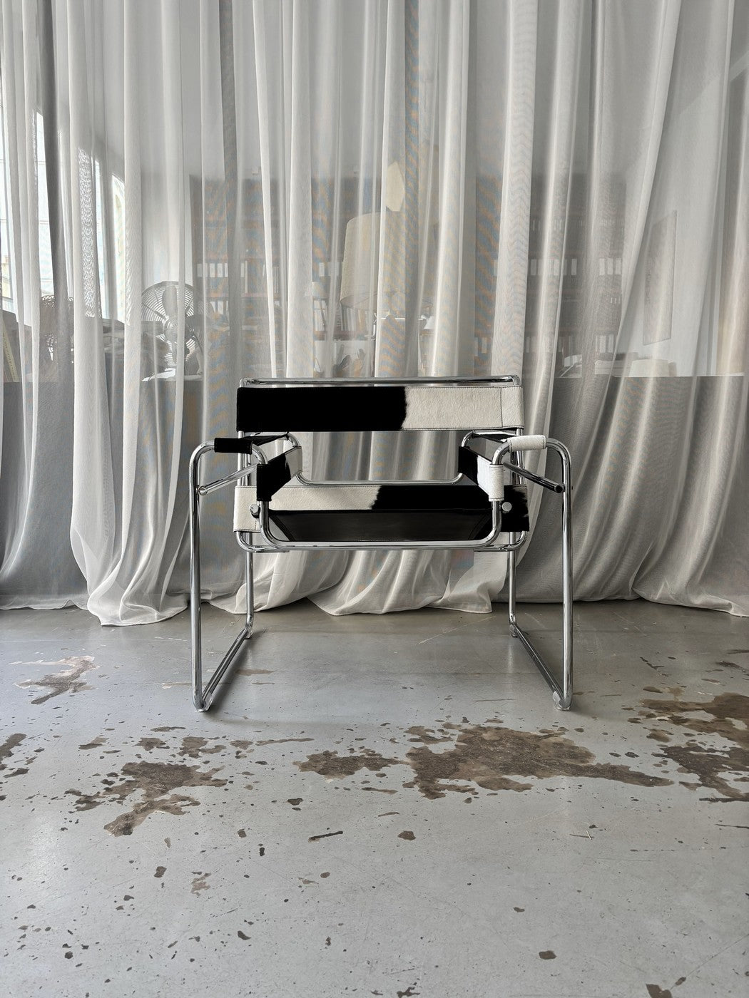 Fauteuil " Wassily" Par Marcel Breuer Pour Gavina