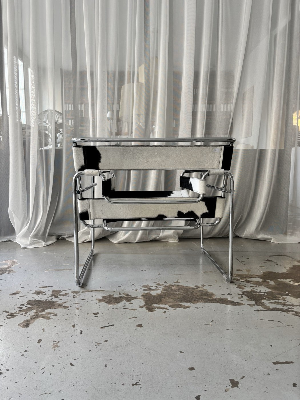 Fauteuil " Wassily" Par Marcel Breuer Pour Gavina
