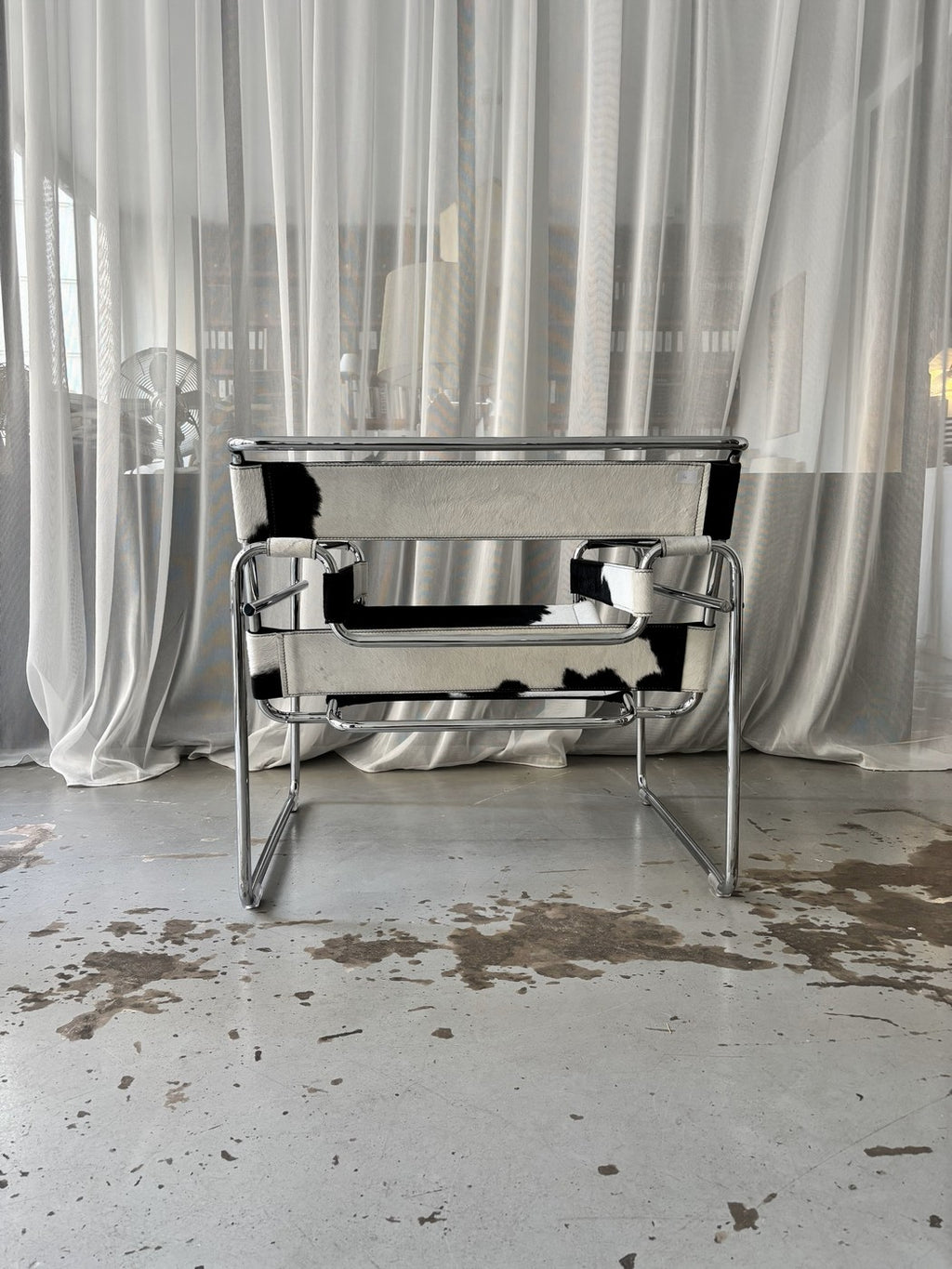 Fauteuil " Wassily" Par Marcel Breuer Pour Gavina