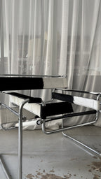 Fauteuil " Wassily" Par Marcel Breuer Pour Gavina