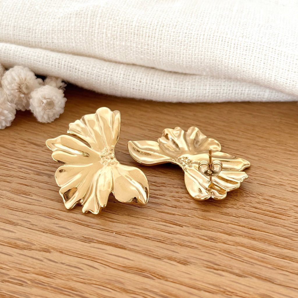 “Florane” Steel Earrings