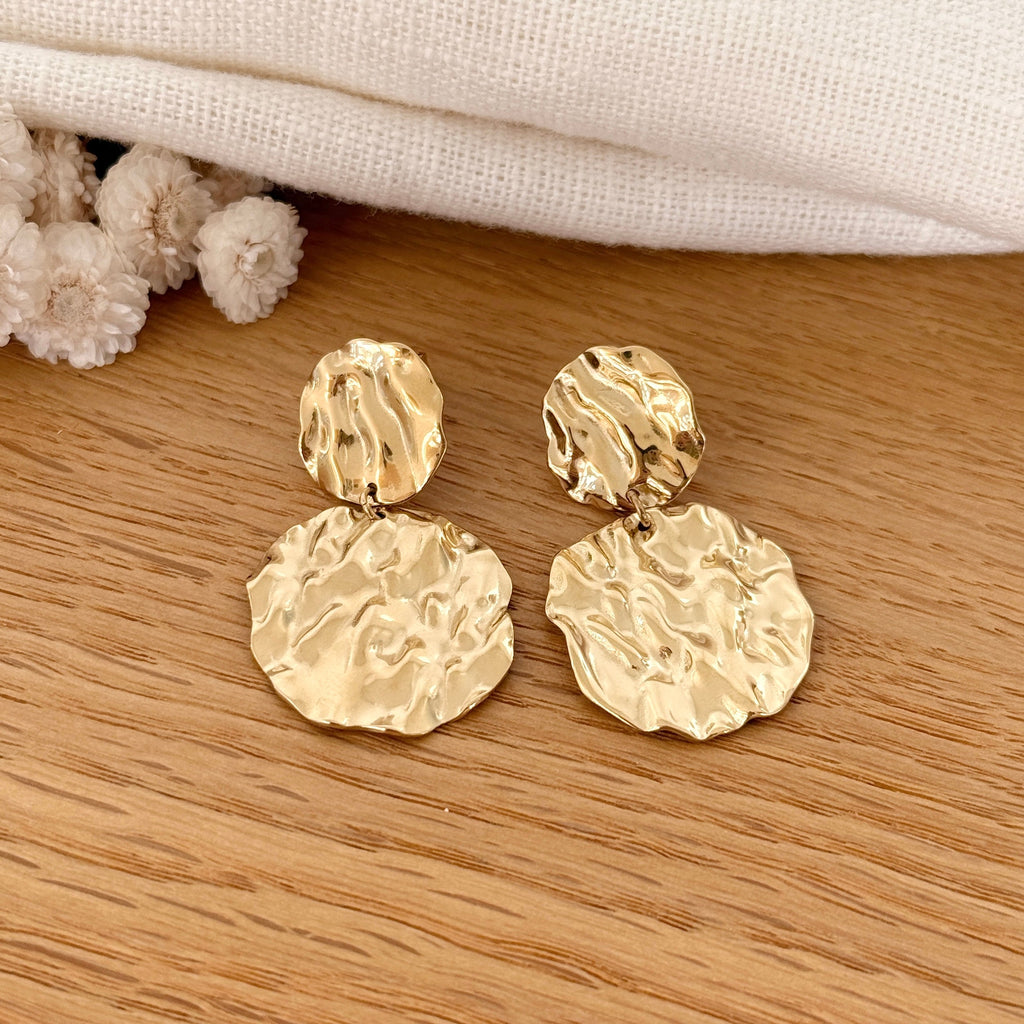 Pendientes Acero “Hoya”