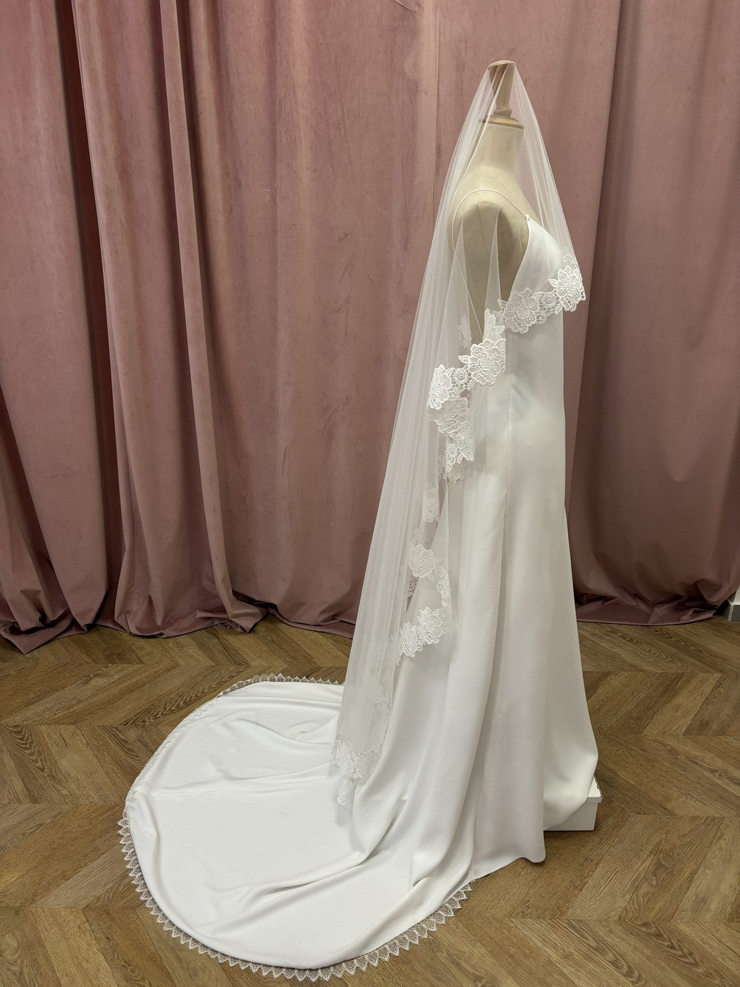 Voile Reine - Blanc Soie