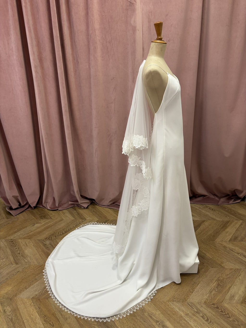 Voile Reine - Blanc Soie