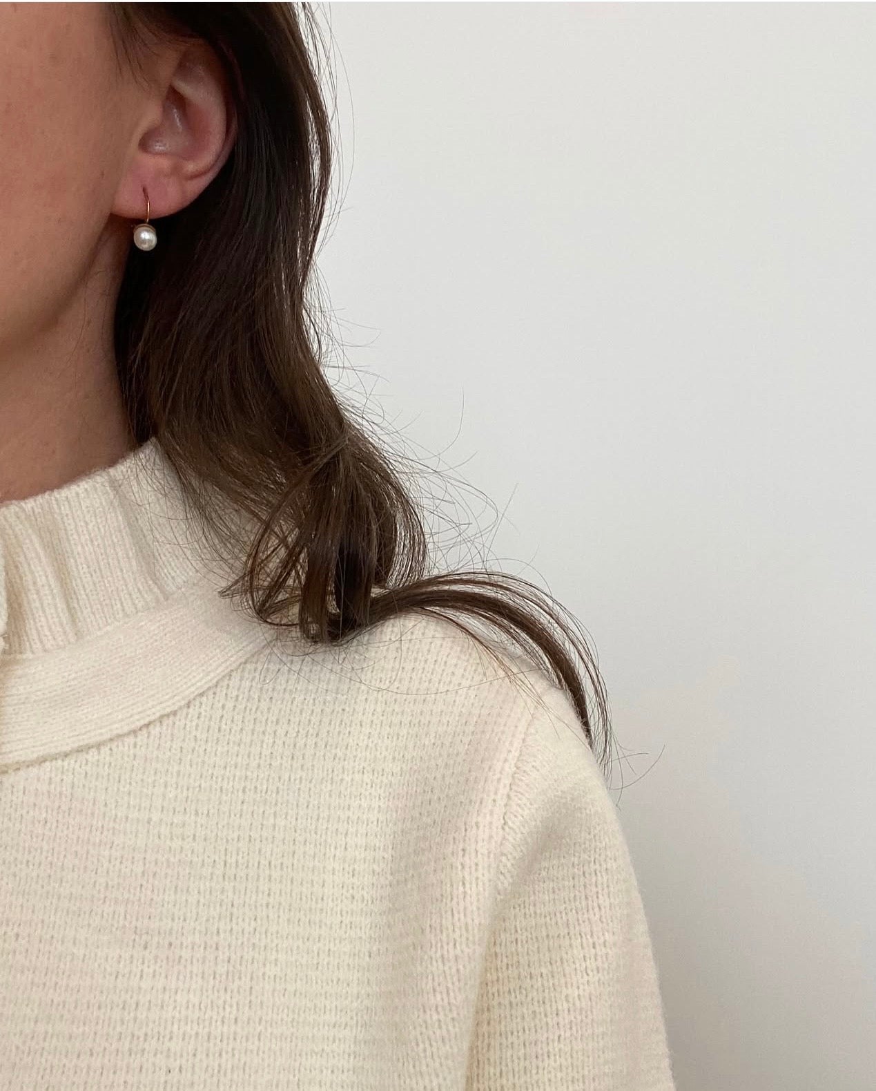 Edith hoop earrings