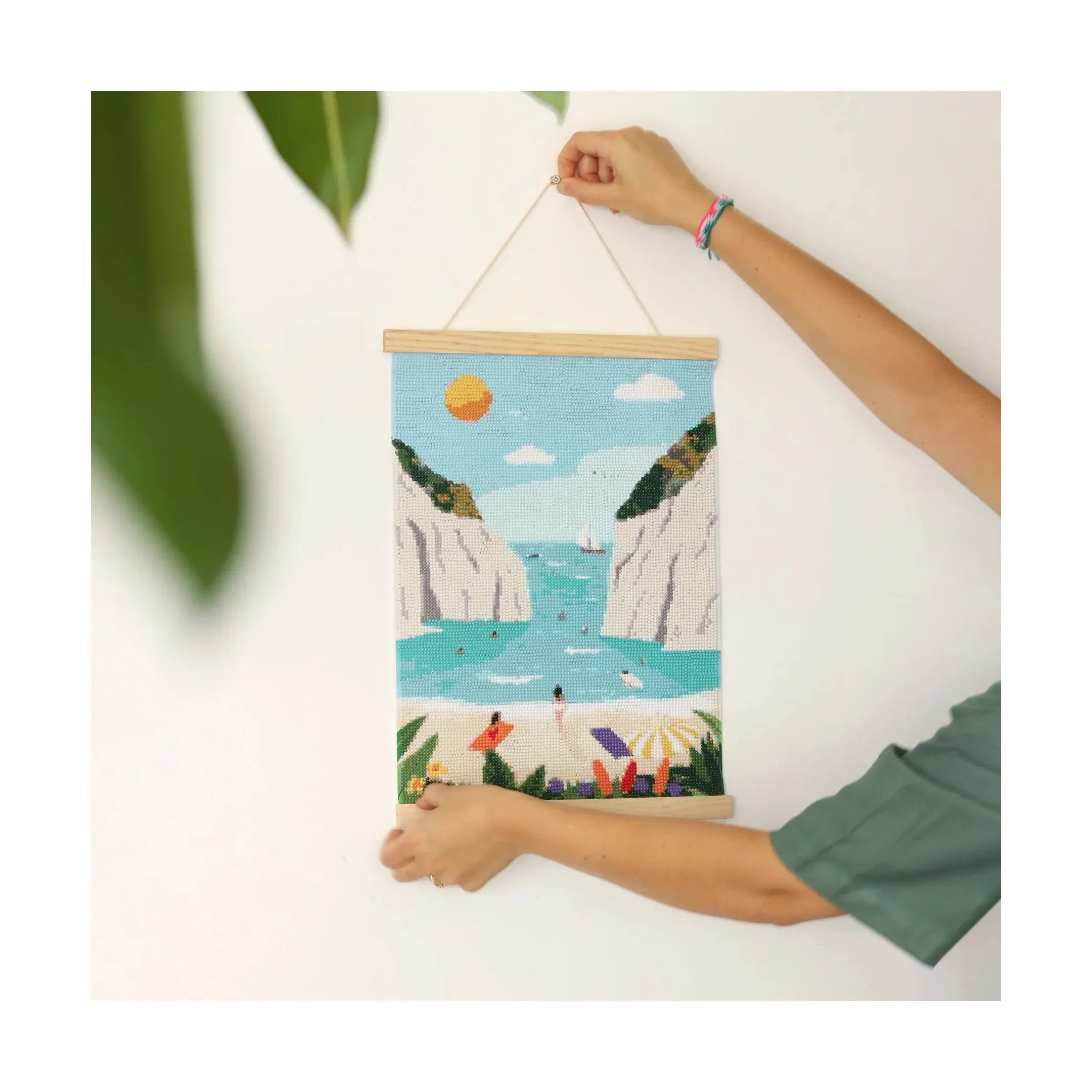 Coffret Petit Diamond - Diamond Painting Stiniva Beach Par Maja Tomljanovic