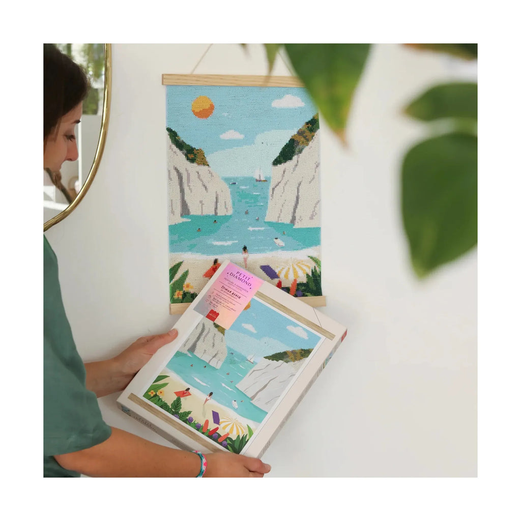 Coffret Petit Diamond - Diamond Painting Stiniva Beach Par Maja Tomljanovic
