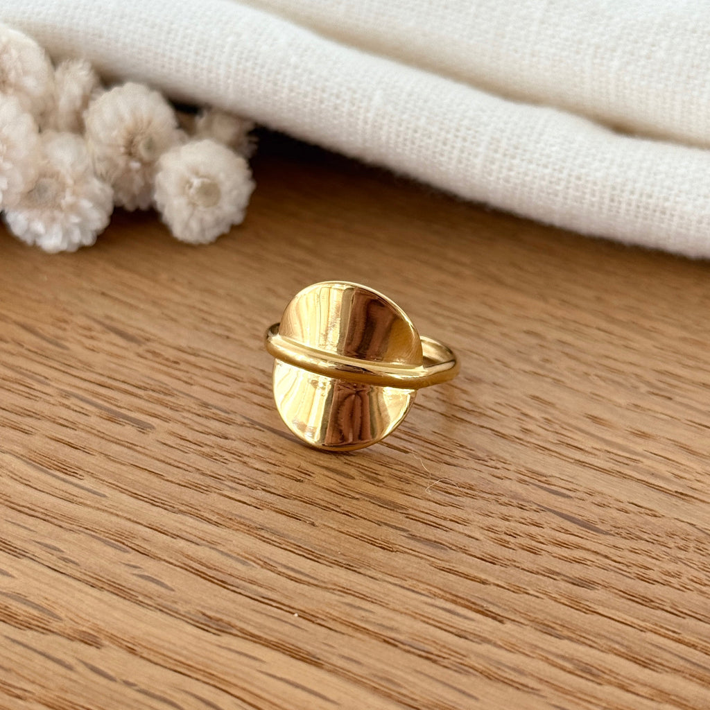 Bague "Odessa" Acier