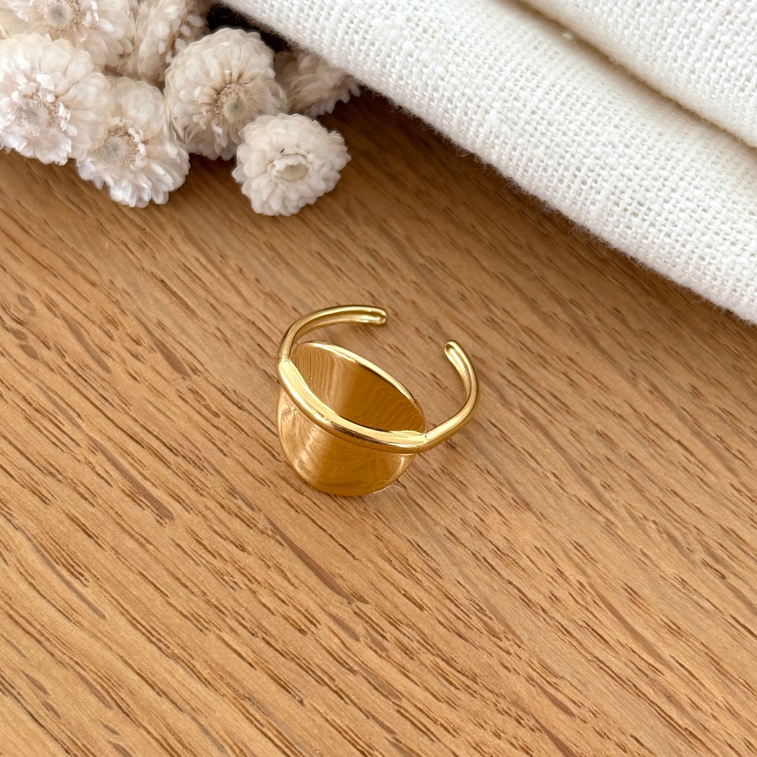 Bague "Odessa" Acier