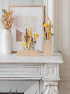 Green Woodpecker Single-Stem Vase