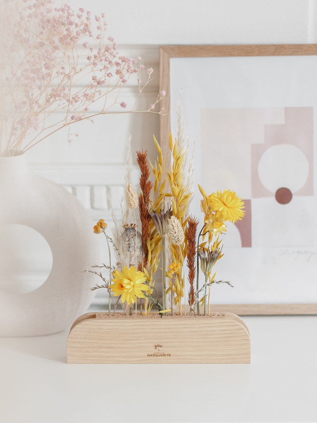Green Woodpecker Single-Stem Vase