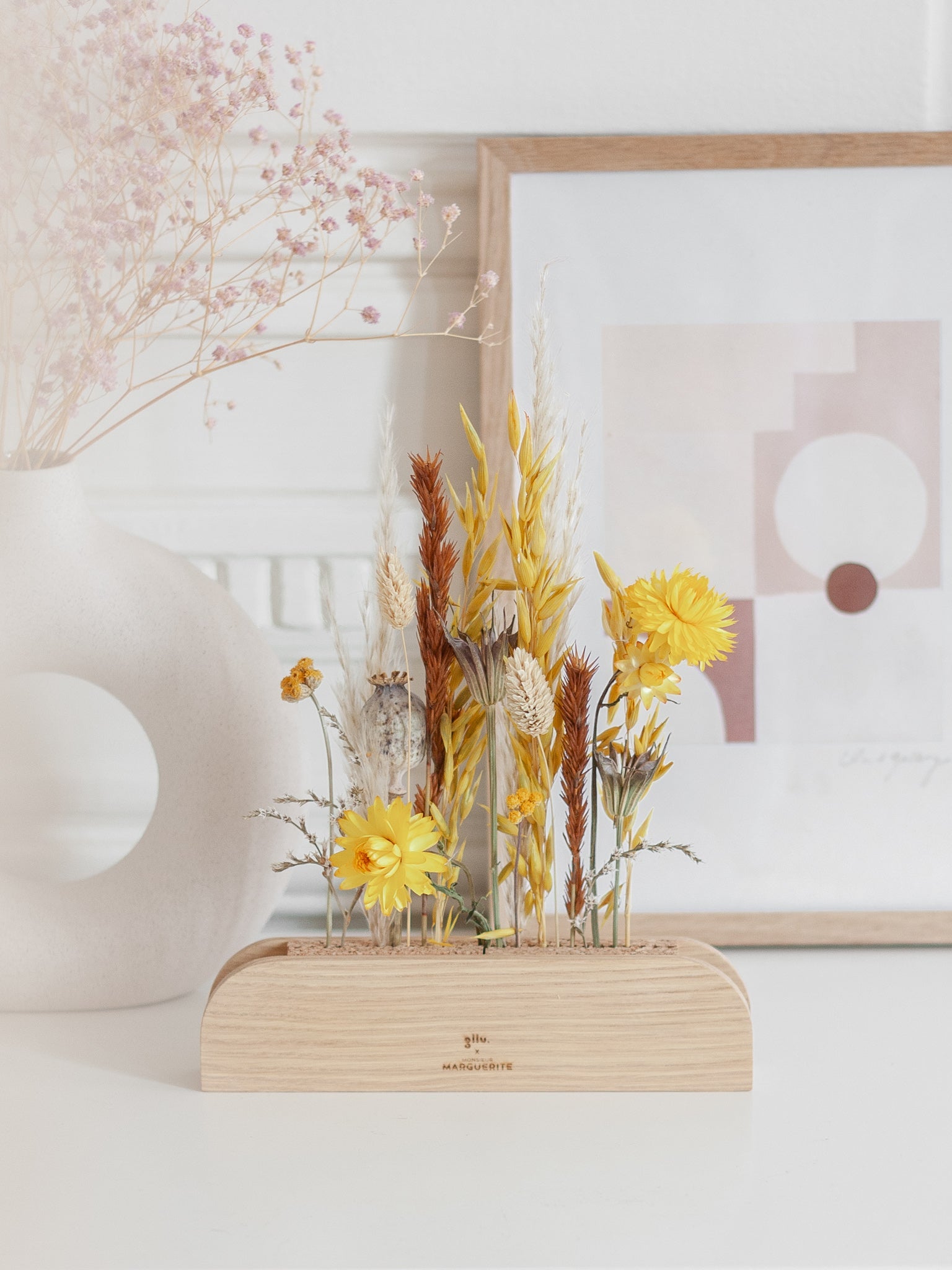 Green Woodpecker Single-Stem Vase