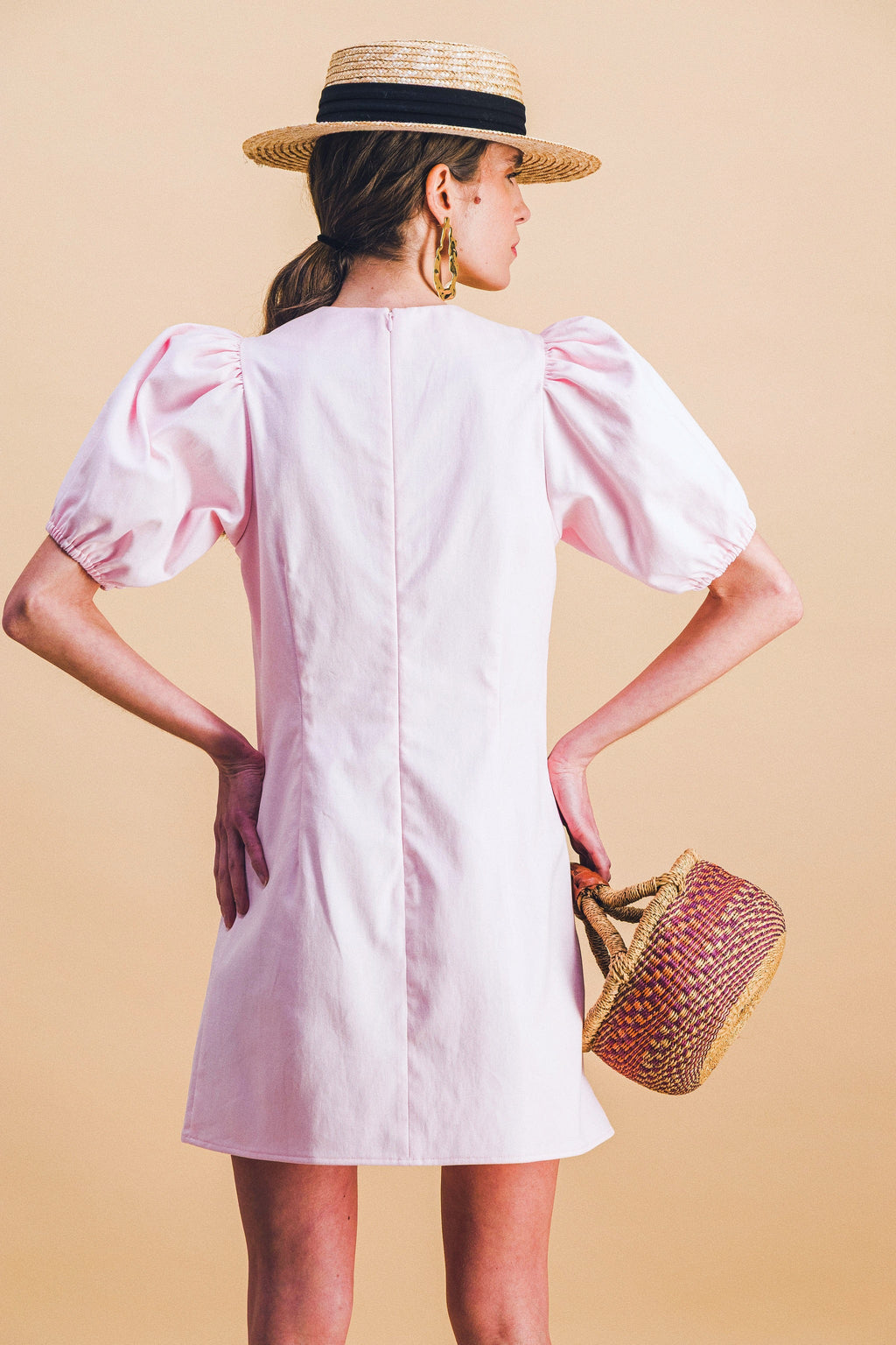 Robe Capucine Rose Pâle