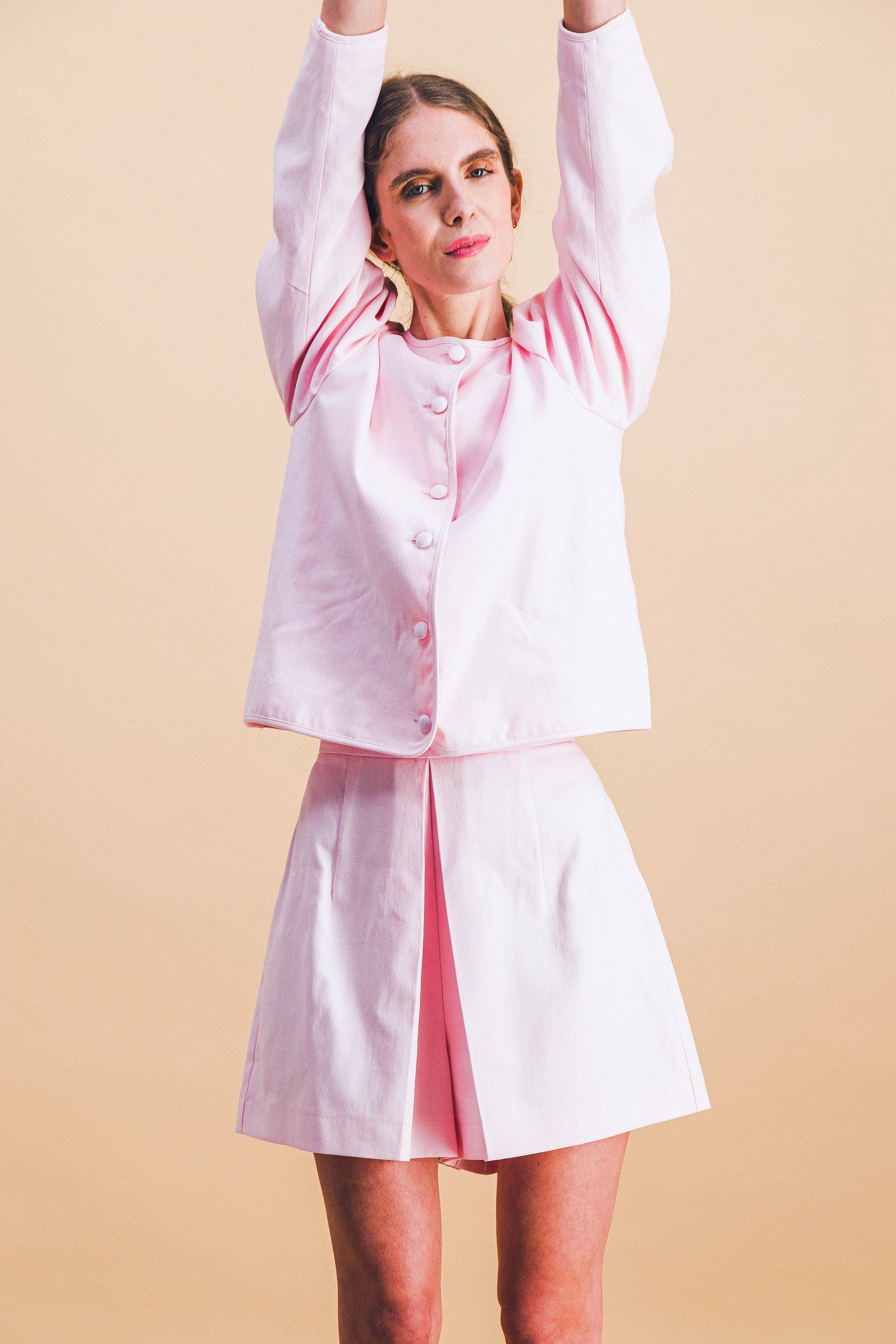 Nicolas Shorts Pale Pink