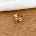 Bague "Glory" Acier