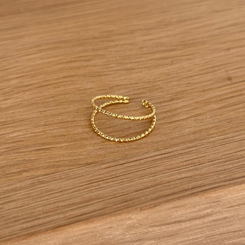“Lia” Steel Ring