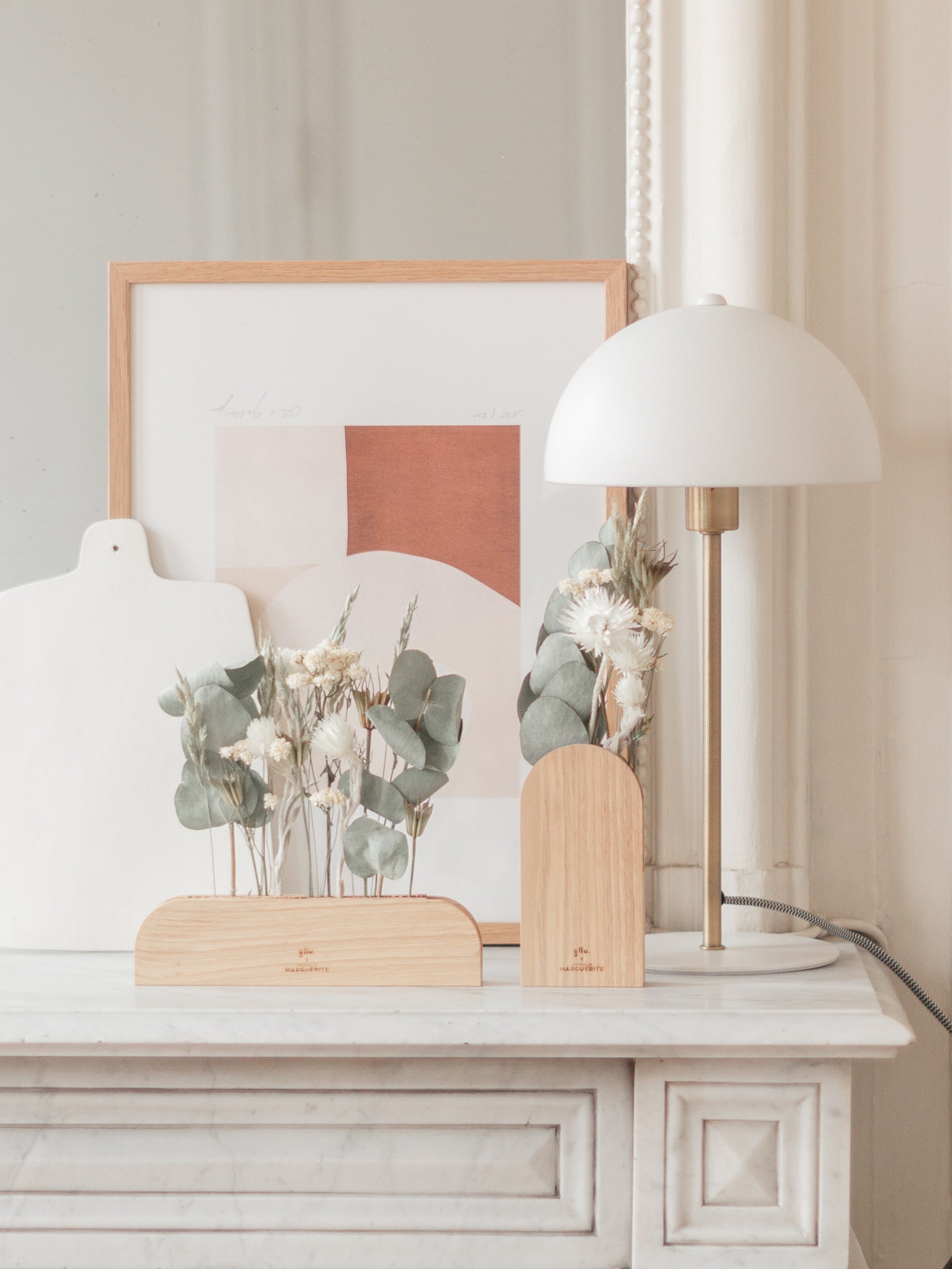 Green Woodpecker Single-Stem Vase