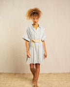 Implicite Short Dress - Blue