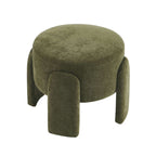 Ina - Pouf - Tissu - Vert
